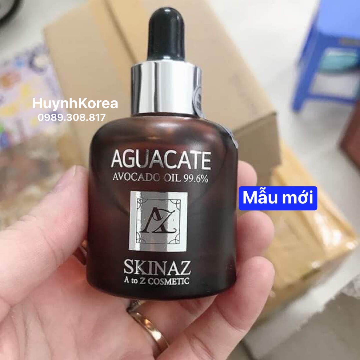 Serum Tinh Chất Bơ Hàn Quốc 30Ml Dưỡng Ẩm Tái Tạo Thải Độc Cho Da ( Serum Bơ Skinaz )