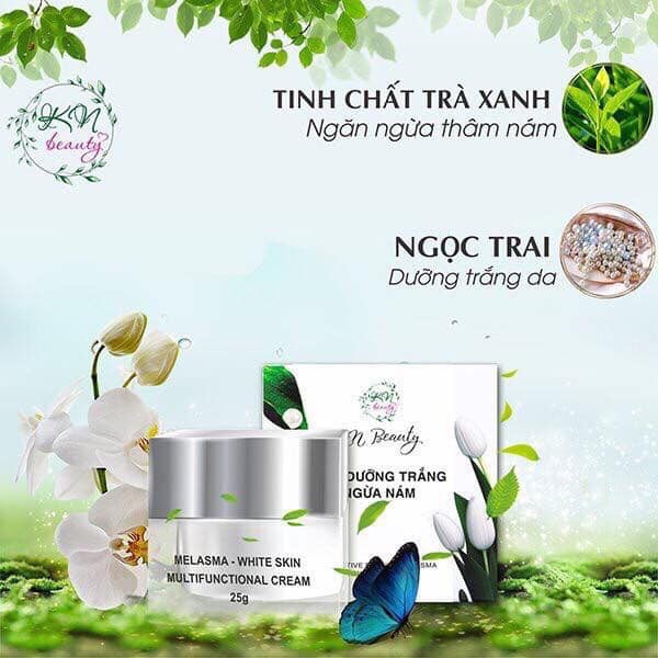 Kem Dưỡng Trắng Ngừa Nám KN Beauty Melasma-White Skin Multifunctional Cream 25 gram