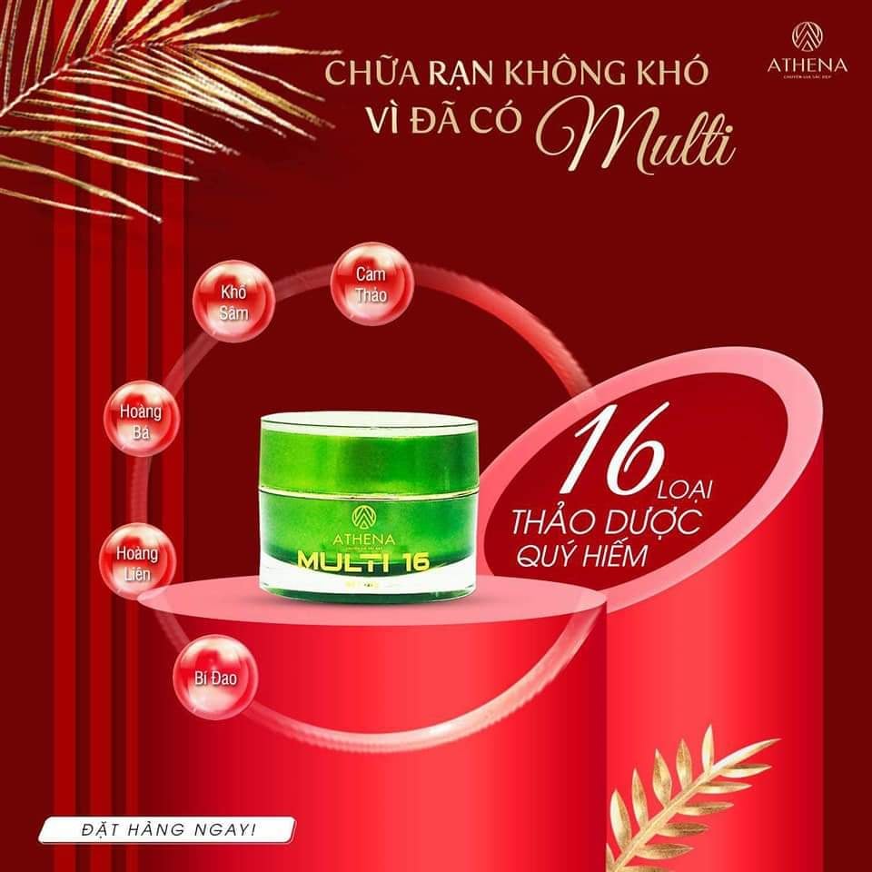 Combo 02 Hũ Kem Xóa Rạn Da Multi 16 (Loại To 30G)