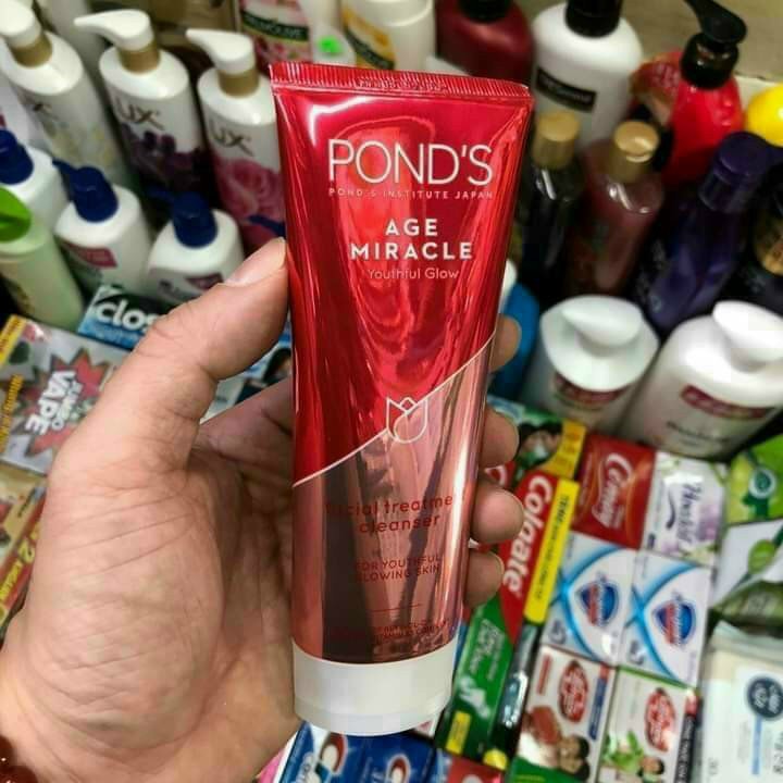 Sữa Rửa Mặt Ponds 100G Thái Lan(Hộp Đỏ) Ngăn Ngừa Lão Hóa Da Sữa Rửa Mặt Pond’s White Beauty Giúp Làm Sạch Từ Sâu Bên Trong Lỗ Chân Lông Loại Bỏ Hiệu Quả Lớp Bã Nhờn Và Tế Bào Chết Cho Da Thật Sạch Và Tươi Sáng