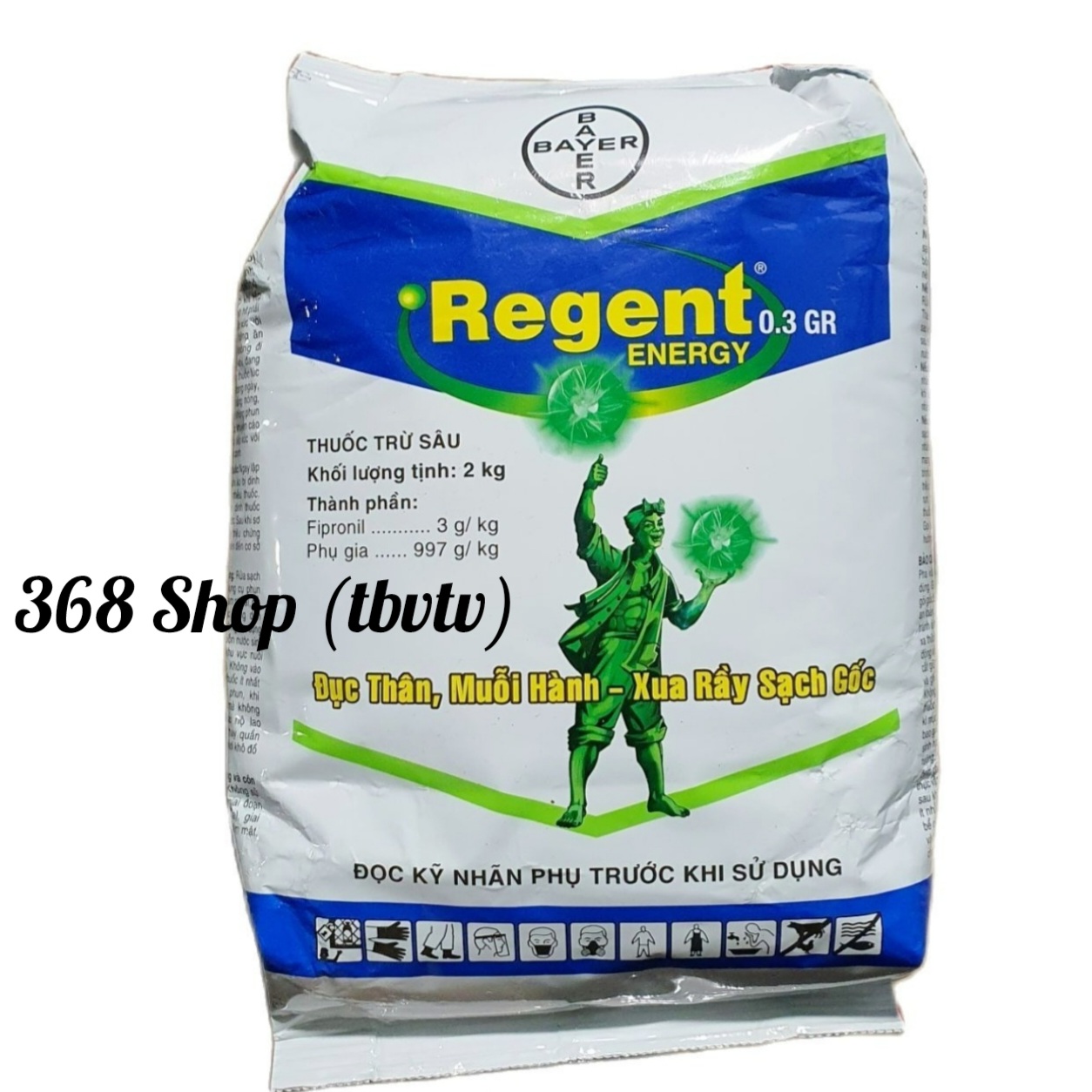 💎 Thuốc trừ sâu Regent 0.3G BAYER (Gói 2kg) Đặc trừ sâu đục thân phòng trừ rầy rệp 💖Hết date