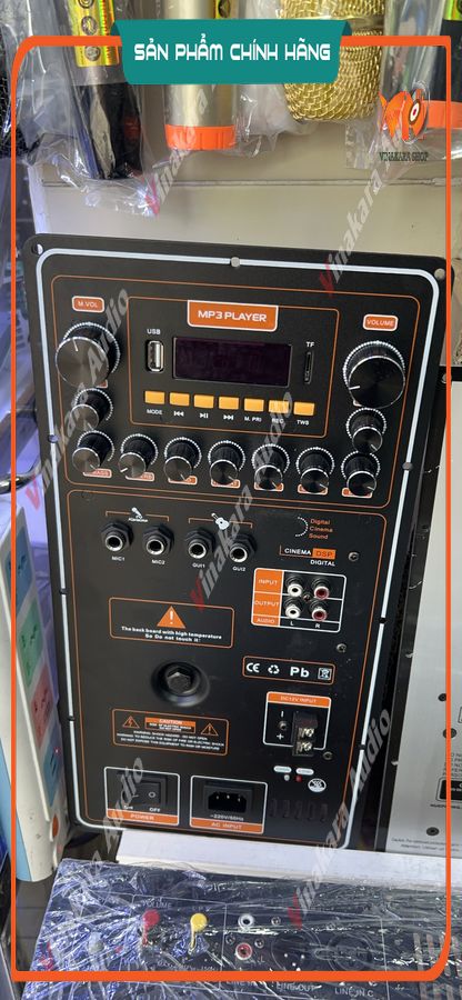 Bo mạch loa kéo 4 tấc - kiểu đứng - Bass Trelb Echo Rever hay Kích thước 19X38 Cm Đánh 4 tấc Đôi - 5