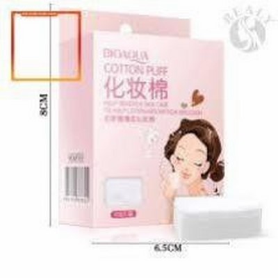 Bông tẩy trang hộp 100 miếng Cotton Puff Bioaqua