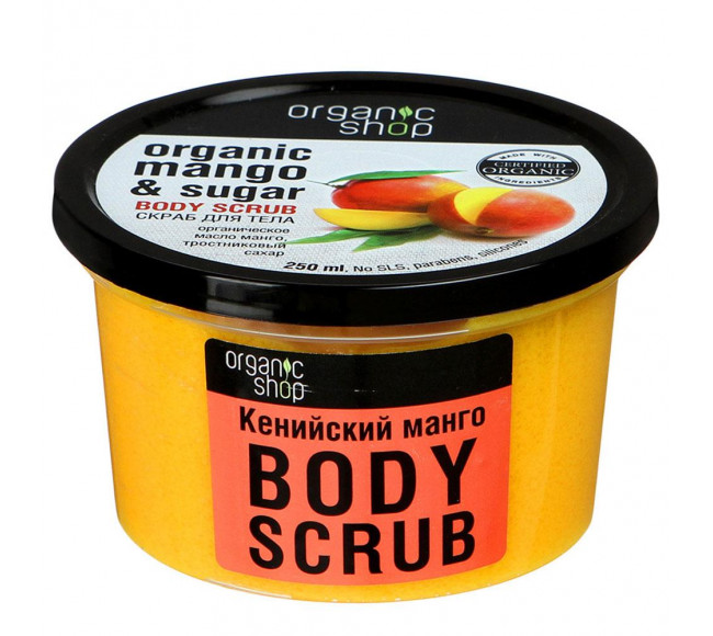 [HCM]Tẩy Tế Bào Chết Toàn Thân Organic Shop Organic Mango &amp; Sugar Body Scrub (250ml)