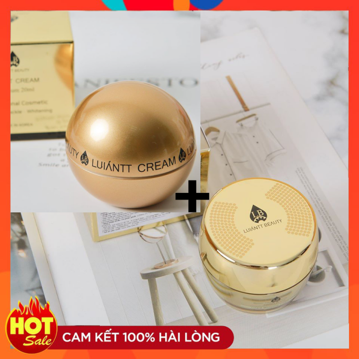 Combo Kem Dưỡng Trắng Da Ngừa Nám Luiántt Korea