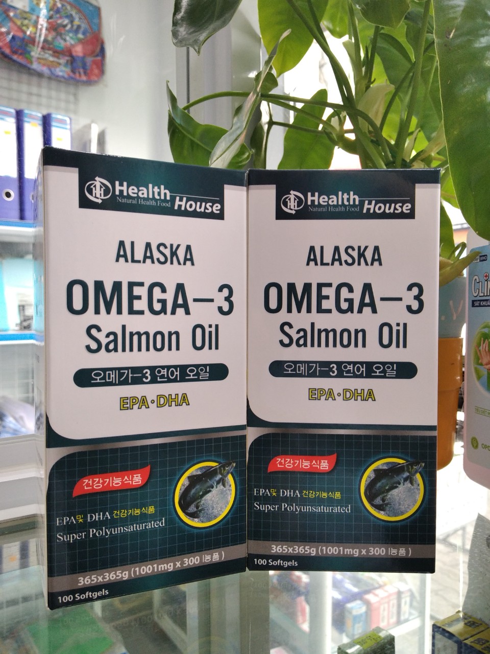 Viên dầu cá ALASKA OMEGA-3 - bổ não sáng mắt khỏe tim mạch - 100 viên