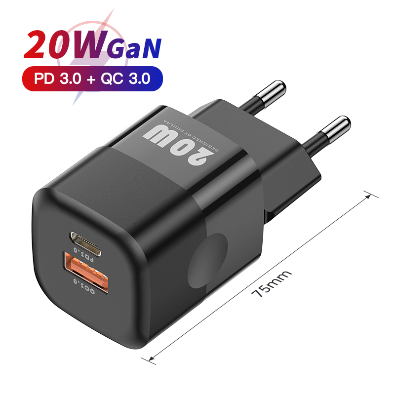 【50% OFF Voucher】KUULAA Củ Sạc Nhanh 20W 33W 40W 50W 65W USBC Charger Quick Charge 3.0 Fast Charging Type-C For iP 15 14 13 12 11 pro max iPad PD Charger 4.0 for Samsung Xiaomi sạc iphone 8 plus