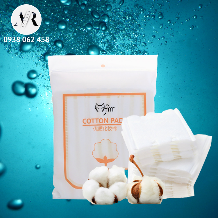 🔵 Bông Tẩy Trang 3 Lớp Cotton Pads Túi 222 Miếng [ Alvera ]