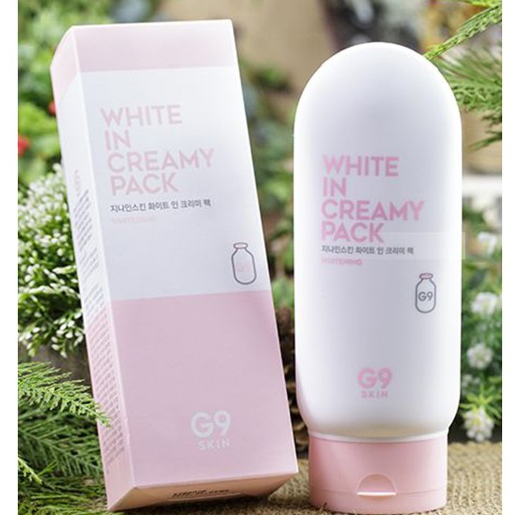 Kem Ủ Trắng Da Toàn Thân G9 Skin White In Creamy Pack Chiết Xuất Từ Các Thành Phần Lành Tính Chất Lượng Đảm Bảo An Toàn Cho Người Sử Dụng Cam Kết Như Mô Tả