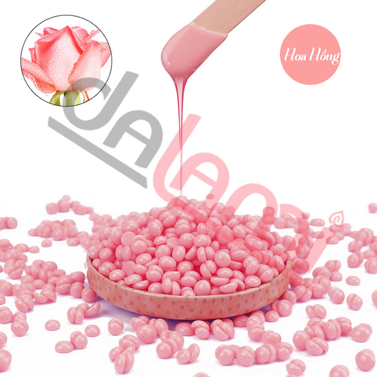 Sáp Wax Tẩy Lông Nóng Cao Cấp Ladami - Da Láng Mịn An Toàn Không Đau - 100G - Tặng Kèm 2 Que Gỗ Wax Lông Chuyên Nghiệp - Wax Lông Nách Wax Lông Vùng Kín Bikini Tẩy Lông Nách Tẩy Lông Chân Wax Lông Tại Nhà - Có Che Tên Sản Phẩm