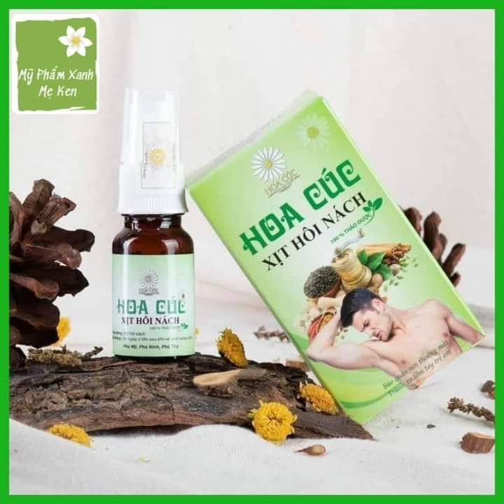 Xit khử mùi hôi nách Hoa Cúc -Đánh bay mùi hôi nách hiệu quả