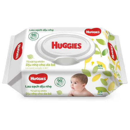Thùng Khăn Ướt Huggies Không Mùi Hương - Gói 80 Tờ - Khăn Ướt Dịu Nhẹ Cho Chăm Sóc Và Vệ Sinh Da - Thanh Ngân Store