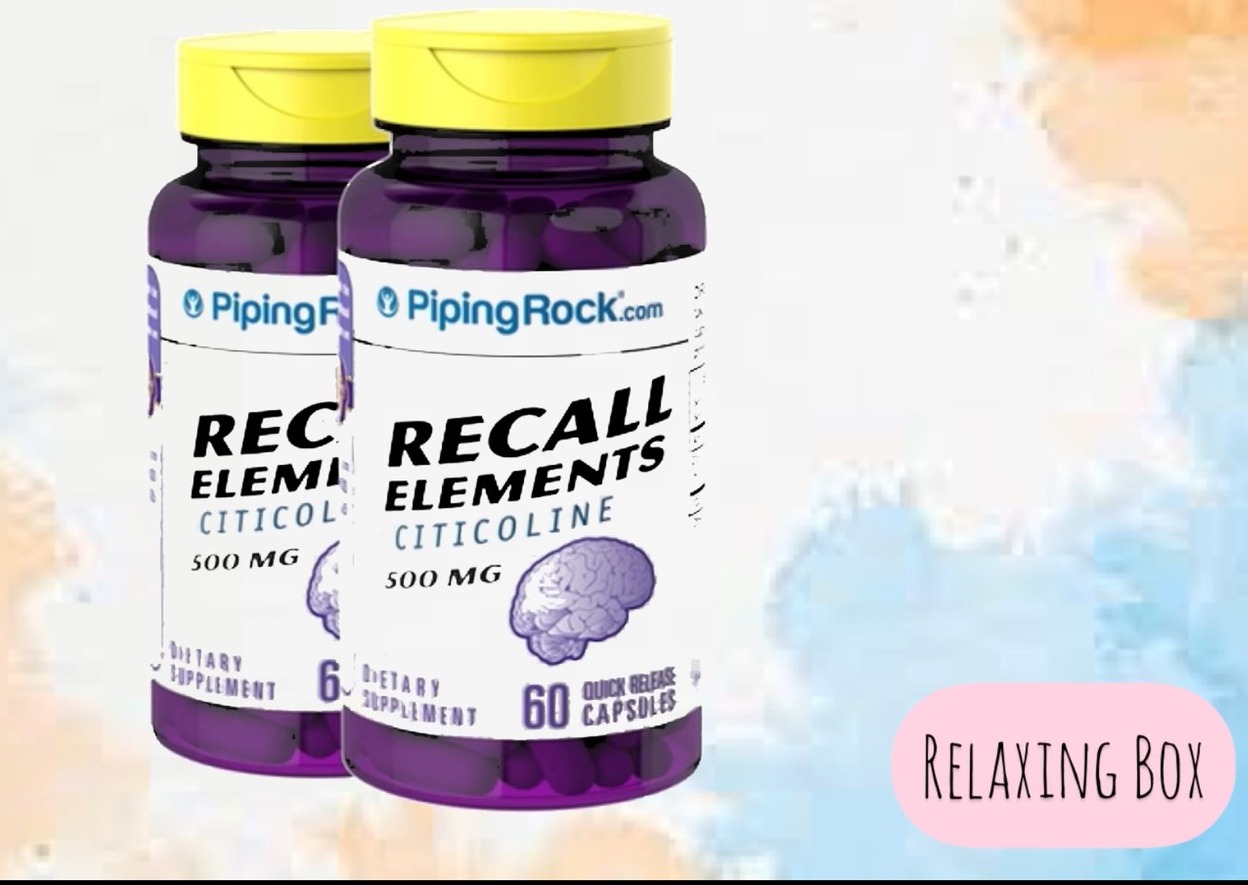 Viên Uống Bổ Não Piping Rock Citicoline 500Mg 60V [Mỹ]