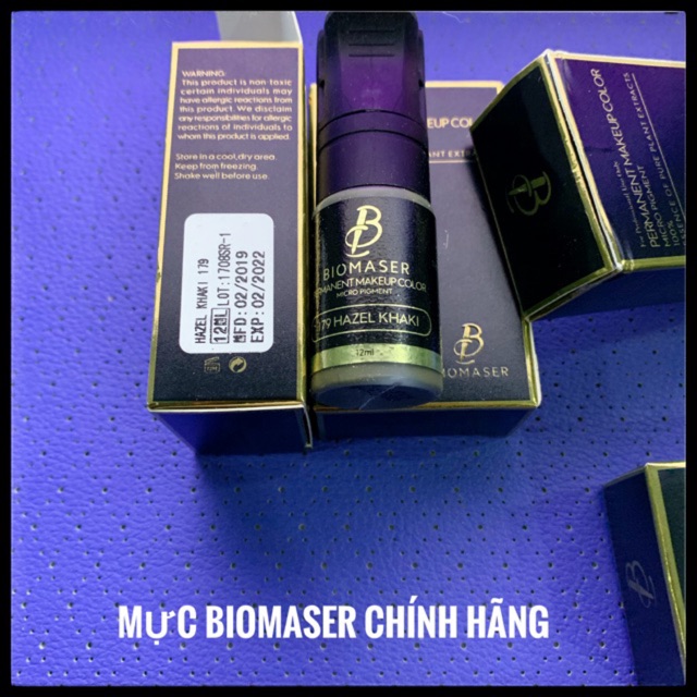 Mực Phun Xăm Biomaser Chính Hãng /Dụng Cụ Phun Xăm Minh Minh