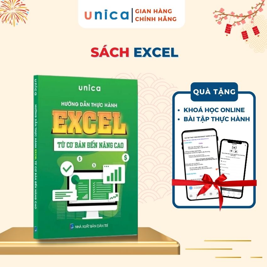 Sách Hướng dẫn thực hành Excel từ cơ bản đến nâng cao