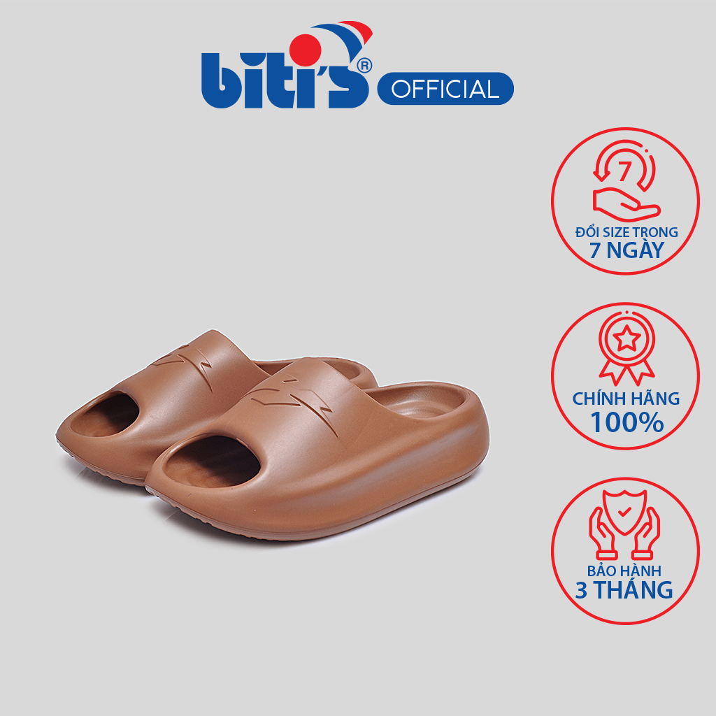 Dép thể thao đế Eva phun Nam Bitis Hunter HEM001200NAU (NÂU)