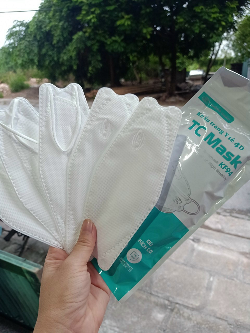[Hoàn Tiền 15%]Khẩu trang y tế 4D Mask KF94 kiểu Hàn Quốc 4 lớp kháng khuẩn [1 Gói 10 chiếc] kháng bụi mịn lên đến 95% đạt tiêu chuẩn ISO khẩu trang y tế khẩu trang 4d mask