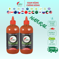 Bộ 2 Natural Tương Ớt ChiliCa 712g - Lên Men Tự Nhiên Không Chất Bảo Quản Không Chất Điều Vị Không Hương Liệu