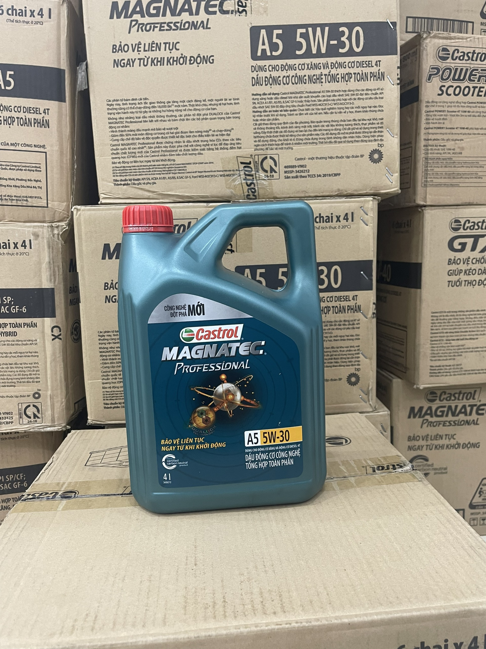 Dầu nhớt Castrol   5W30 A5 2024