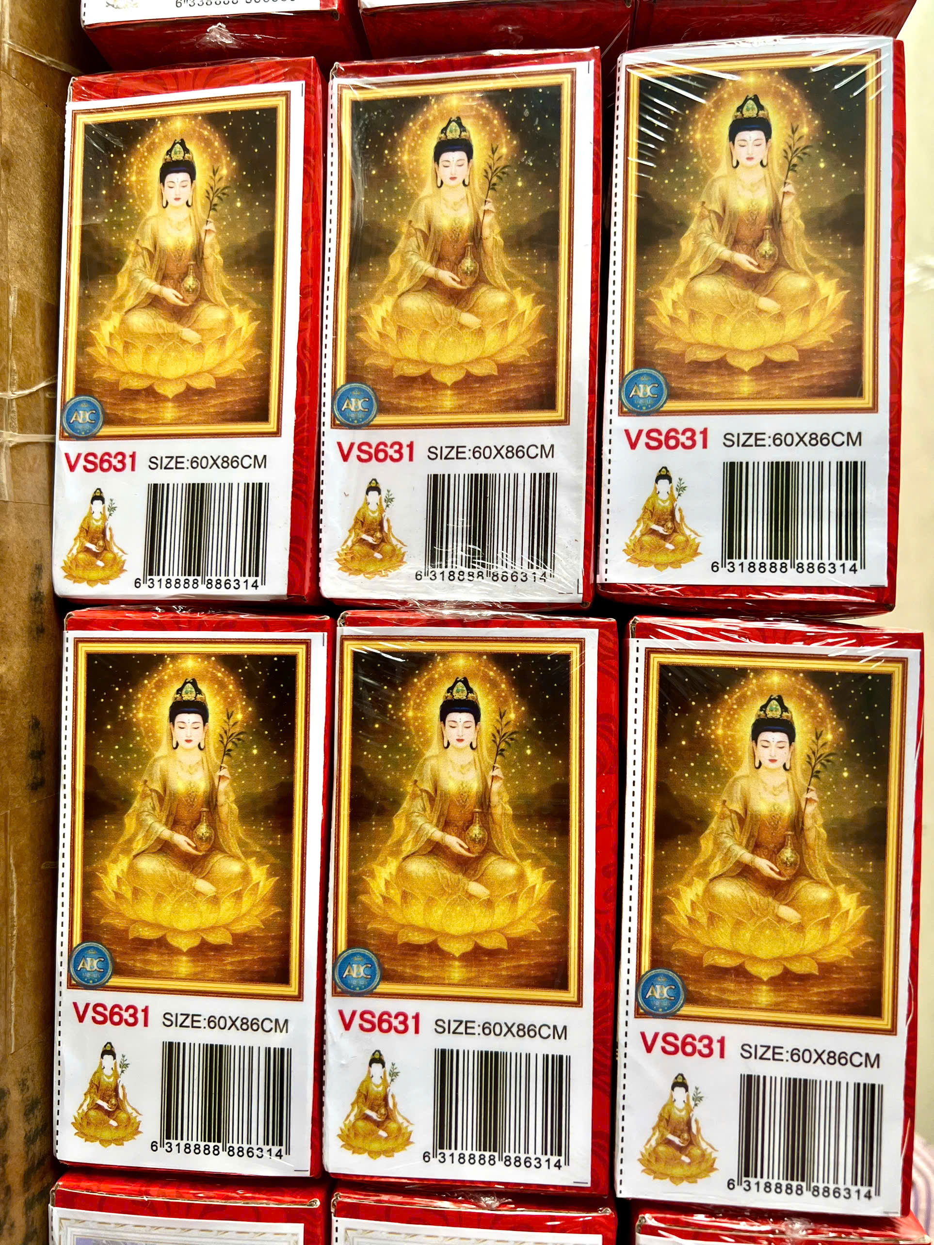 💎 TRANH ĐÍNH ĐÁ MẸ QUAN ÂM VS630 - VS631– BÌNH AN – TỪ BI – CHE CHỞ 🌸