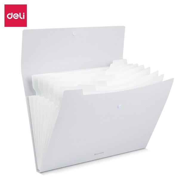 Túi đựng tài liệu khổ A4 - 5 / 8 / 12 ngăn - File đựng tài liệu - bìa kẹp nhiều ngăn / nhiều màu - H