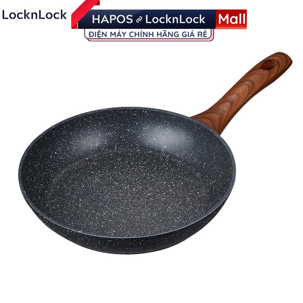 Chảo nhôm chống dính LocknLock BAUM Marble 28cm 1 tay cầm - LBU1283C - HAPOS OFFICIAL