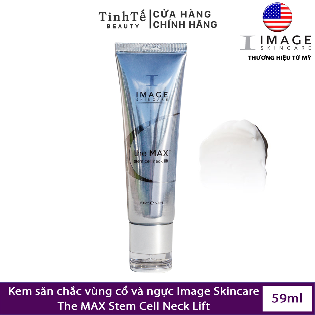 Kem Săn Chắc Vùng Cổ Và Ngực Image Skincare The Max Stem Cell Neck Lift 59Ml