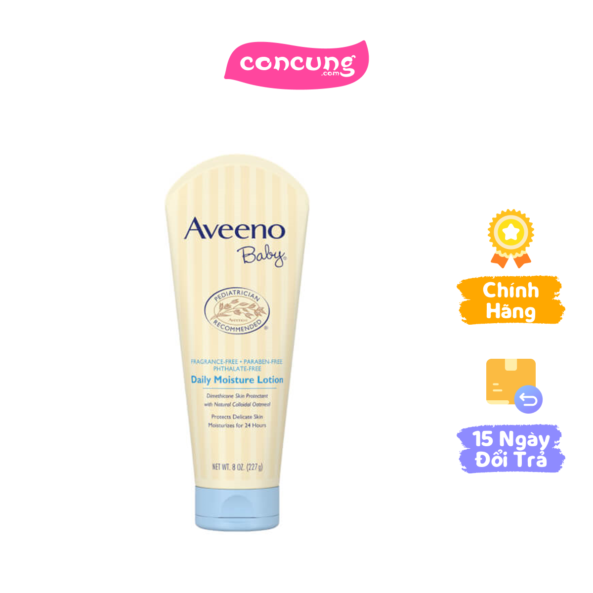 Sữa dưỡng thể dành cho bé Aveeno Baby da thường 227g
