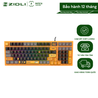 Bàn Phím Cơ Có Dây Gaming Zidli K980 (K980-3 XO) (USB Port LED) |Patech Electronics
