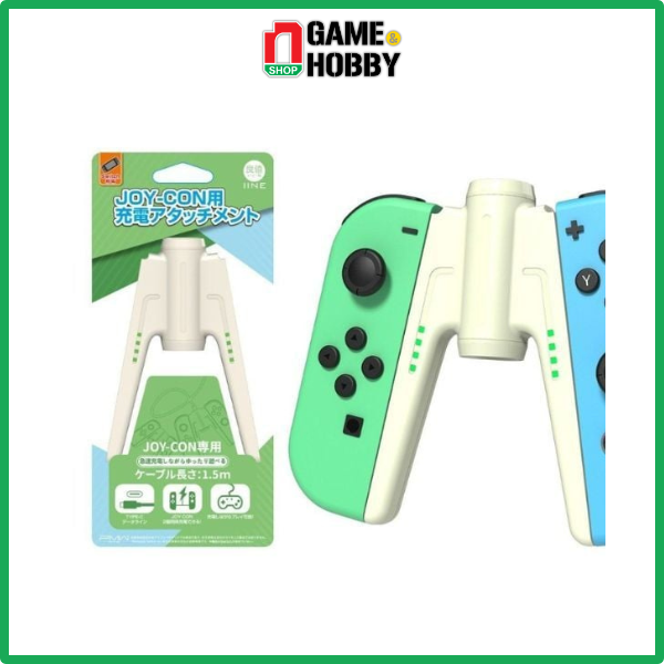 KHUNG GRIP SẠC JOY-CON NINTENDO SWITCH WHITE IINE L484