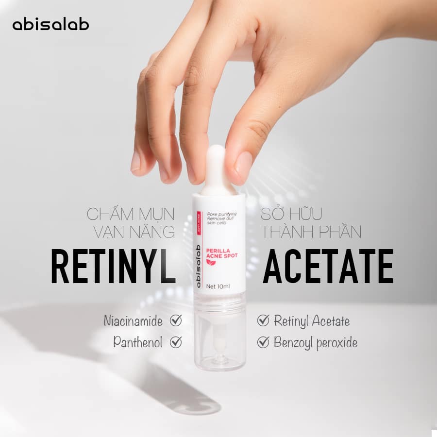 Perilla Acne Spot - Chấm Mụn Cấp Tốc Từ Abisalab