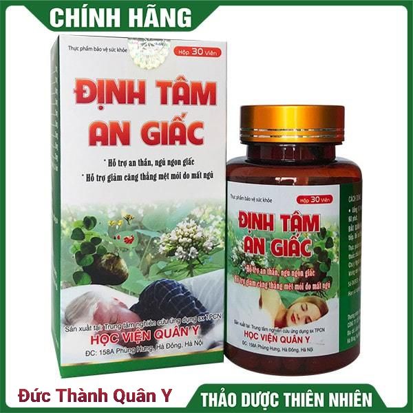 Định Tâm An Giấc – Học viện Quân Y