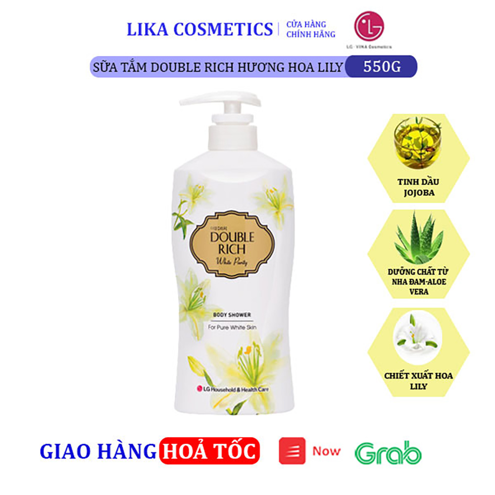 [HCM]Sữa tắm Hoa Lily Hàn Quốc 550g