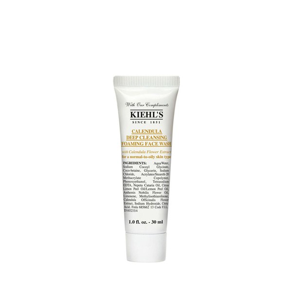SỮA RỬA MẶT HOA CÚC KIEHL’S CALENDULA DEEP CLEANSING FOAMING FACE WASH 30ML