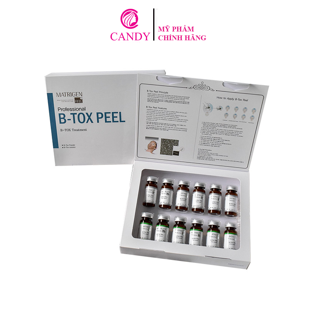 Thay Da Sinh Học B - Tox Peel (Hộp 12 Lọ)