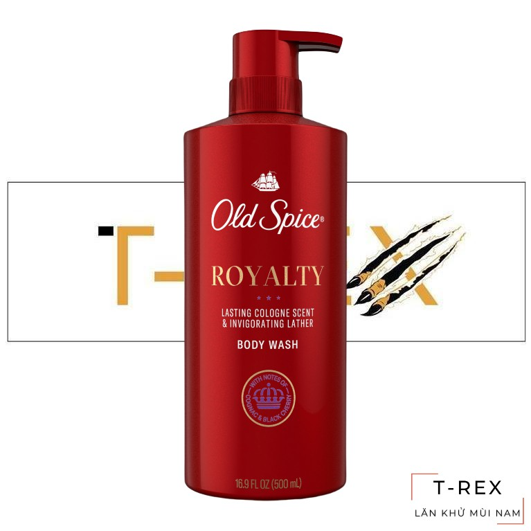 [Hcm]Sữa Tắm Old Spice Royalty With Notes Of Black Cherry 500Ml