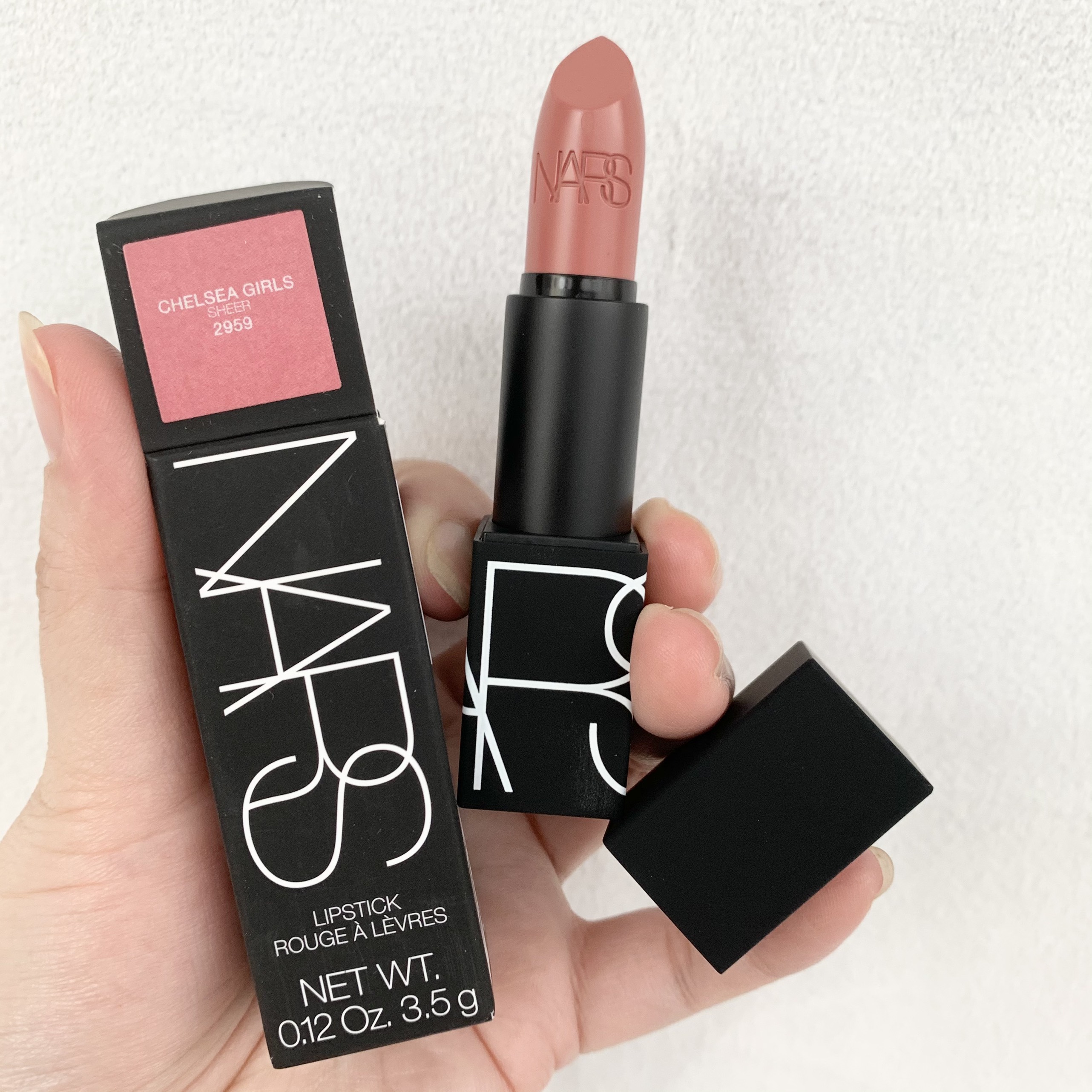 Son Thỏi Màu Chelsea Girls Sheer 2959 - Nars - Lipstick Rouge A Levres 3.5G