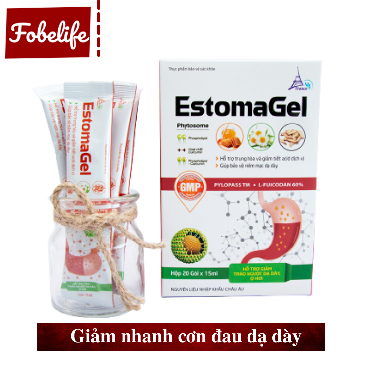 Estomagel Giảm Nhanh Cơn Đau Dạ Dày Tá Tràng - Đạt Chuẩn Gmp