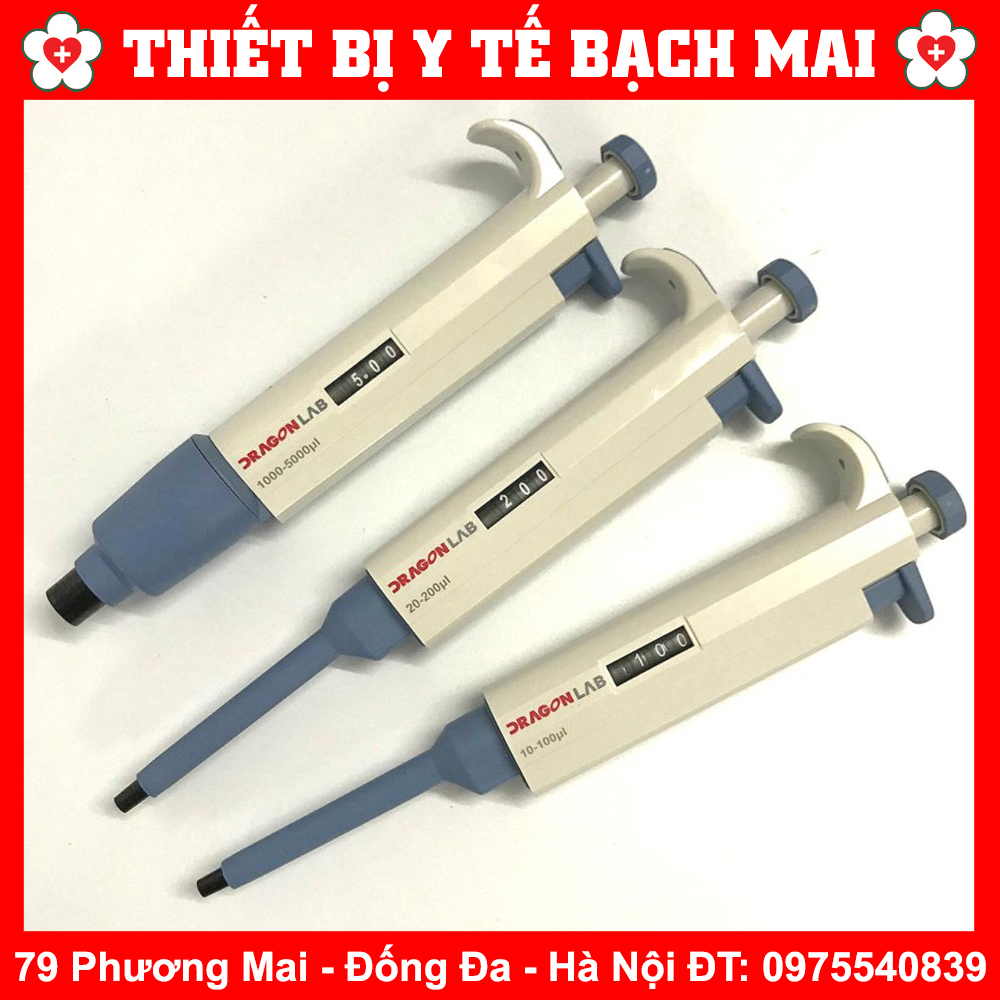 Micropipette - Pipet Tự Động Dragon Lab