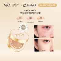 Phấn nước MOI Premium Baby Skin Cushion SPF 50+ PA+++ Che Khuyết Điểm & Kiềm Dầu 12g