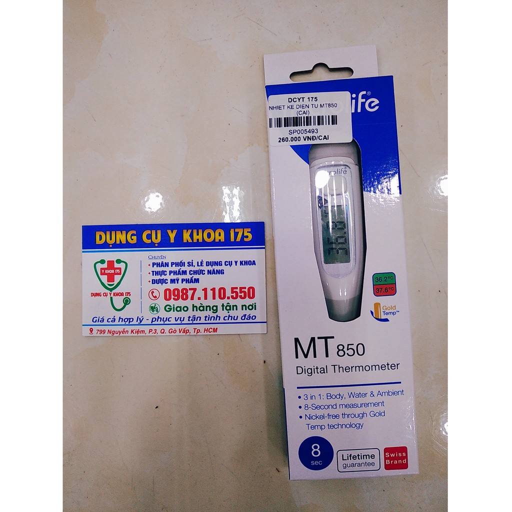 Nhiệt Kế Điện Tử Mt850 Microlife Đầu Dẻo