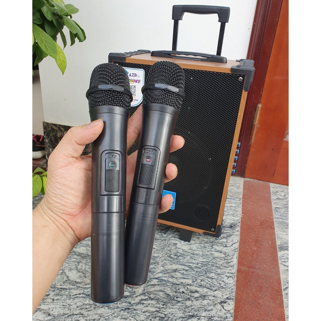 Loa Kéo Bluetooth Zpro (2 Tấc) Tặng 2 Micro Xịn Bass 20