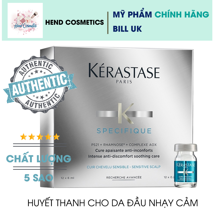 Huyết Thanh Da Đầu Nhạy Cảm Kerastase Specifique 12X6Ml