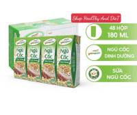 [ĐƠN HOẢ TỐC] 12 Lốc Ngũ Cốc Dinh Dưỡng Việt Ngũ Cốc Lốc 4 Hộp - 180ml/Hộp