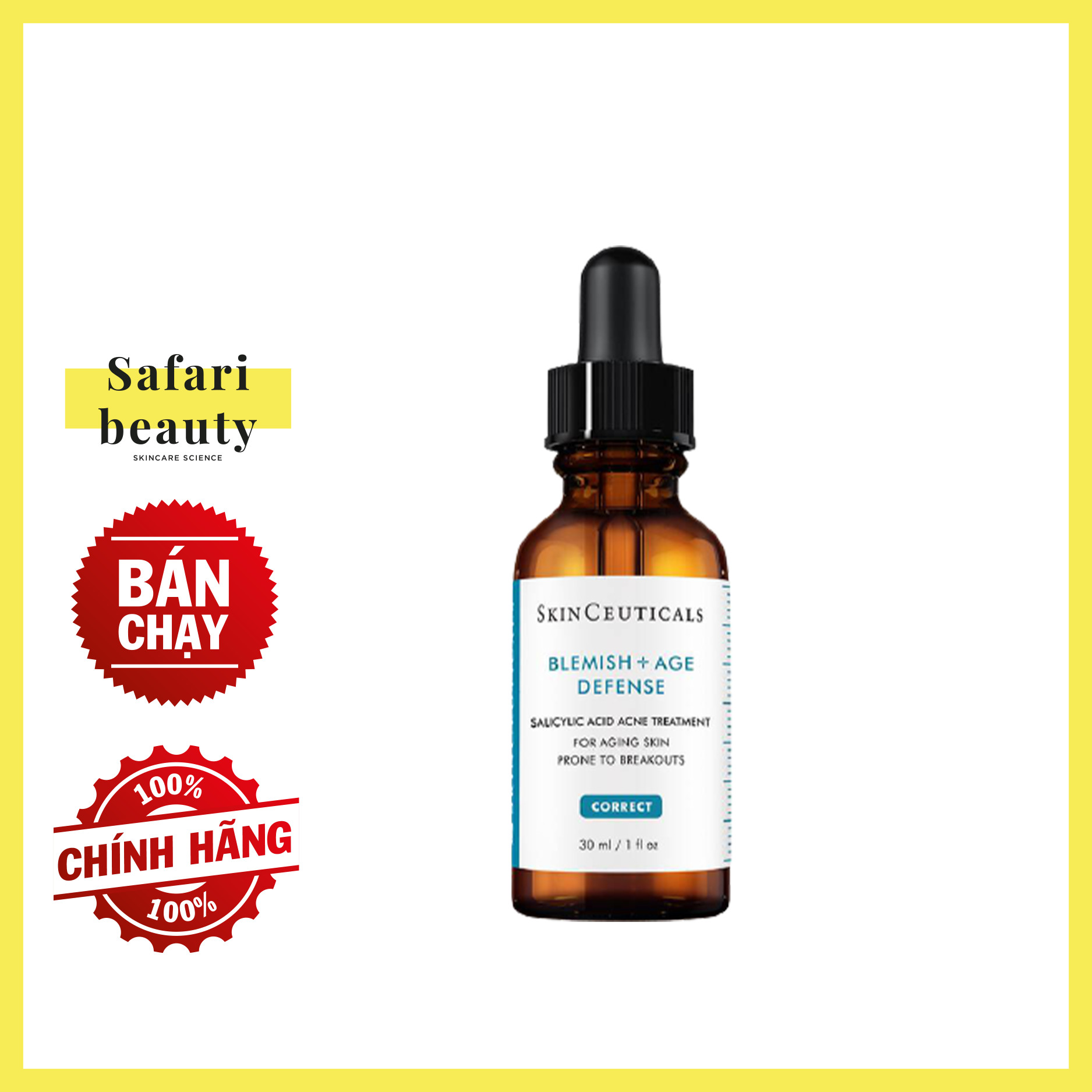 [Hcm]Serums Chuyên Biệt Điều Trị Cho Da Mụn Blemish + Age Defense