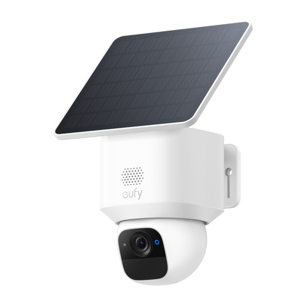 Anker eufy Cam Solo E30 White - 360° Vision AI Auto Lock & Tracking Solar-Powered 2K Clarity No Mont