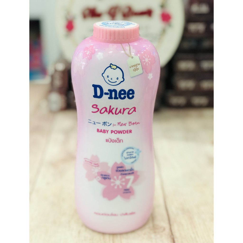 Phấn Rôm Dnee Thái Lan D-nee Baby Powder 380g Thơm Khô Thoáng Dịu Nhẹ Da Bé