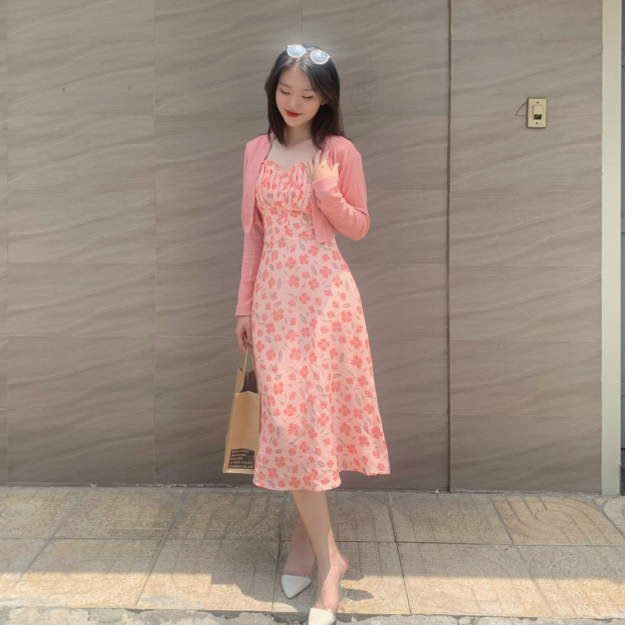 ORDER) Váy hoa nhí hai dây maxi dáng dài đuôi cá ôm body điệu đà vintage  gợi cảm style Hàn Quốc | Shopee Việt Nam