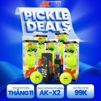 Hộp 3 bóng Pickleball AK-X2 - Bóng thi đấu