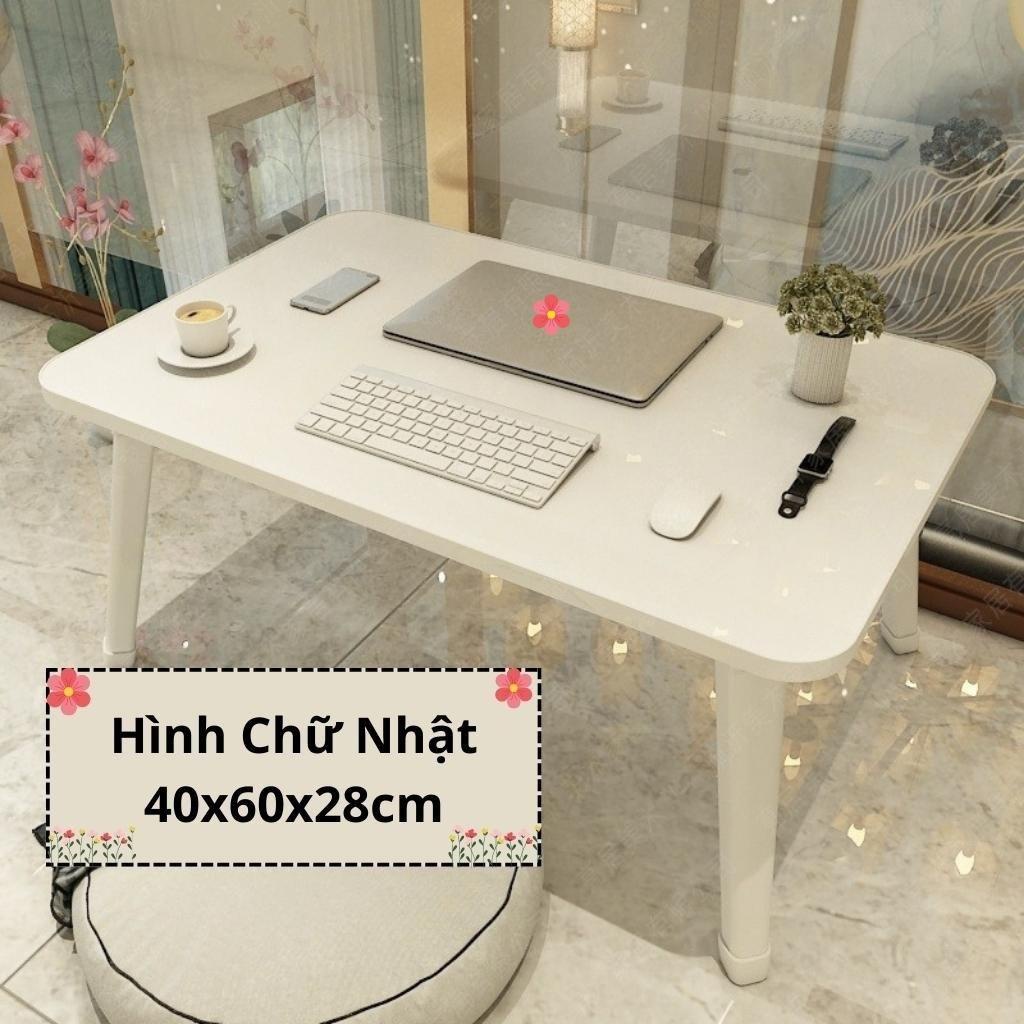 [Xả Kho] Bàn học gấp chân nhựa Cao Cấp bàn gấp gọn ngồi bệt bàn chân nhựa cứng 40x60cm mặt gỗ MDF